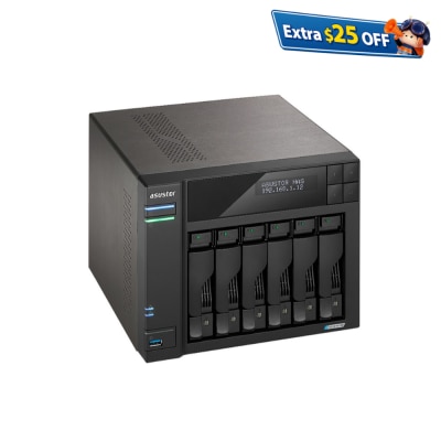 ASUSTOR 華芸 Lockerstor 6 GEN 2 AS6706T 网路储存装置