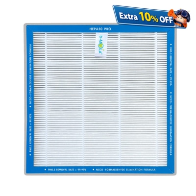 B-mola HEPA50 PRO HEPA filter (formaldehyde elimination) for BM50、BM100、NCCO1701、NCCO 1702 & BMA Air Cleaner