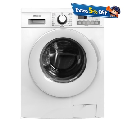 RASONIC Rasonic 8kg Inverter Slim Front Load Washing Machine Front Load Washer