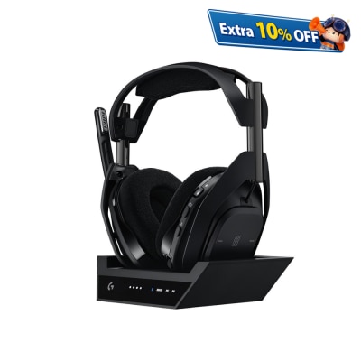 LOGITECH 羅技 G ASTRO A50X LIGHTSPEED 無線電競耳機連底座