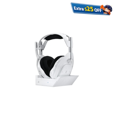 LOGITECH 罗技 G ASTRO A50X LIGHTSPEED 无线电竞耳机连底座