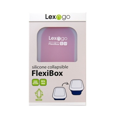 Lexngo 矽膠蓋可摺疊食物盒 (小)