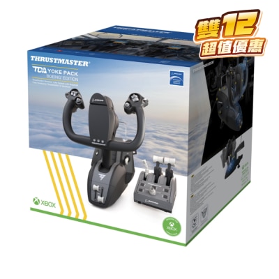 THRUSTMASTER TCA Yoke Pack Boeing Ed. 飛行搖桿組合 (Yoke + Quadrant)