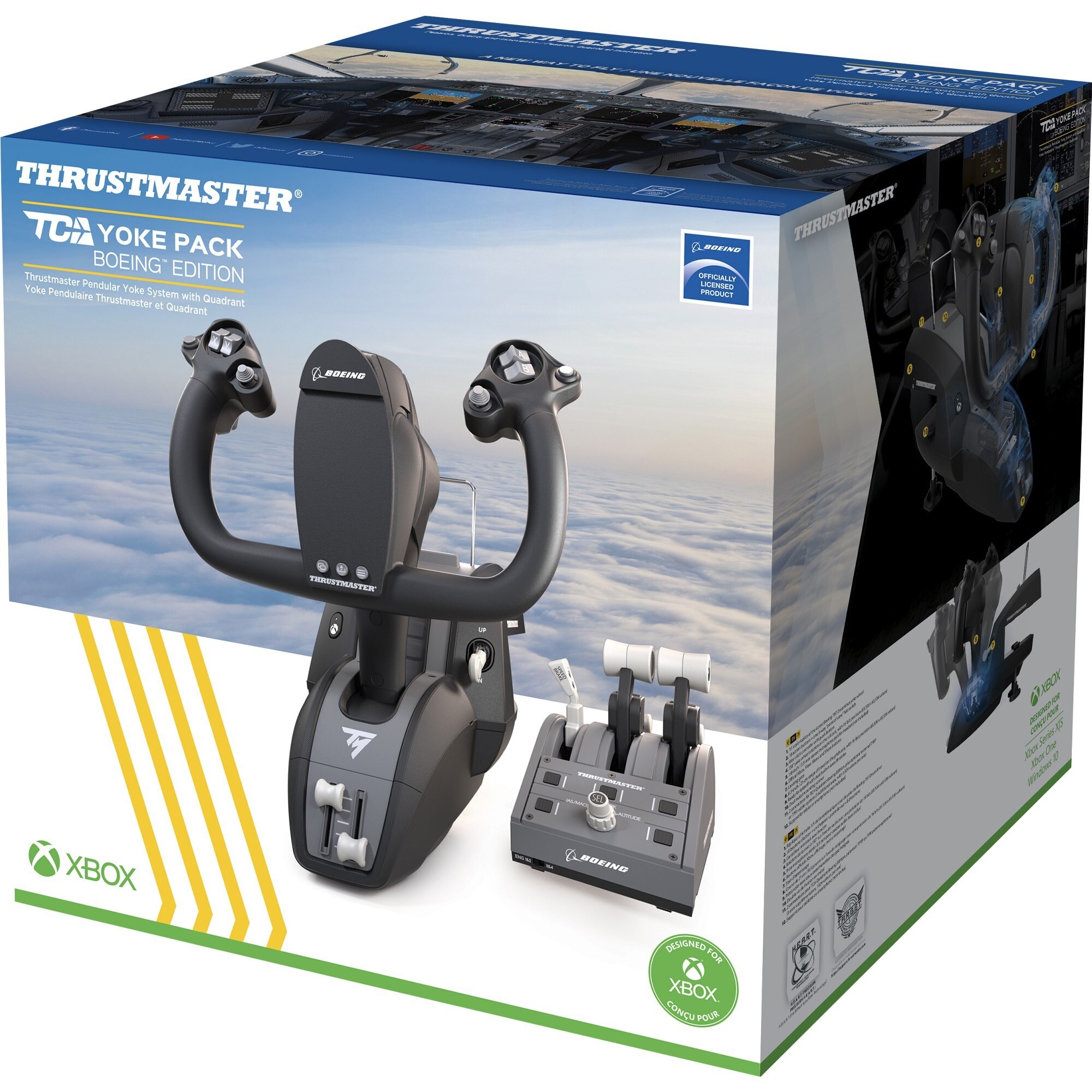 購買THRUSTMASTER TCA Yoke Pack Boeing Ed. 飛行搖桿組合(Yoke