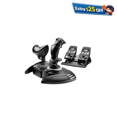 THRUSTMASTER T.Flight Full Kit X  遊戲飛行搖桿+腳踏