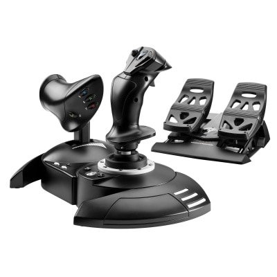 THRUSTMASTER T.Flight Full Kit X  游戏飞行摇杆+脚踏