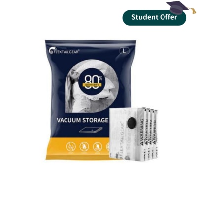 Flextail Gear Vacuum Storage Bags X 4pcs L SIZE