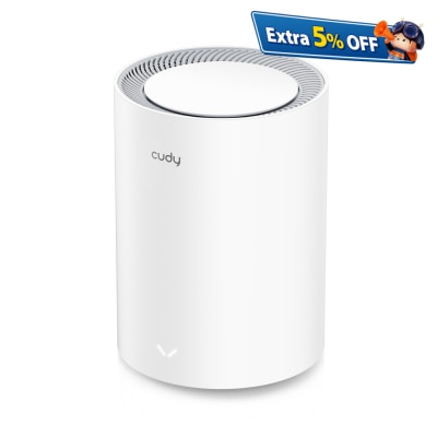 Cudy多酷 M3000 (1件裝) AX3000 雙頻 Wi-Fi 6 Mesh 2.5G WAN 路由器