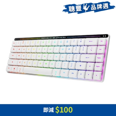 ASUS 華碩 - M603 FALCHION RX LP 無線電競機械鍵盤 (紅軸)