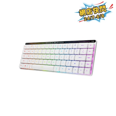 ASUS 華碩 - M603 FALCHION RX LP 無線電競機械鍵盤 (青軸)