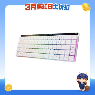 ASUS 华硕 - M603 FALCHION RX LP 无线电竞机械键盘 (青轴)