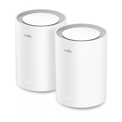 Cudy多酷 M3000 (2件装) AX3000 双频 Wi-Fi 6 Mesh 2.5G WAN 路由器