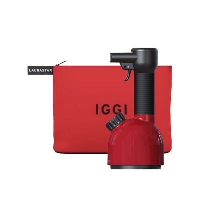 LAURASTAR IGGI 旅行套裝紅色 手提消毒掛燙機