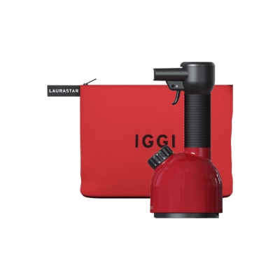 LAURASTAR IGGI 旅行套裝紅色 手提消毒掛燙機