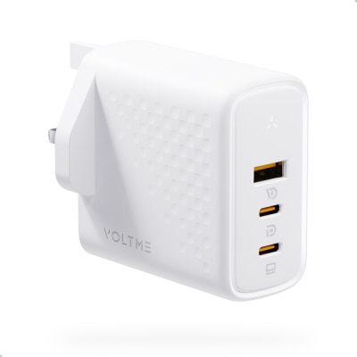 Voltme Revo 100 - PD100W (USB-C x2+USB-A) 三端口快速充電器