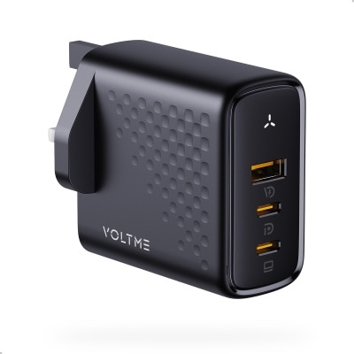 Voltme Revo 100 - PD100W (USB-C x2+USB-A) 三端口快速充电器