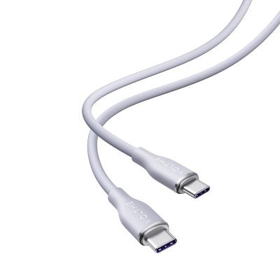 Voltme PowerLink MOSS 系列 USB-C to USB-C 耐用充电／传输矽胶线 (3A/60W) - 1米