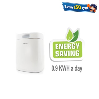 GEMINI GFWD3WH Anti-Bacterial Eco Food Waste Disposer