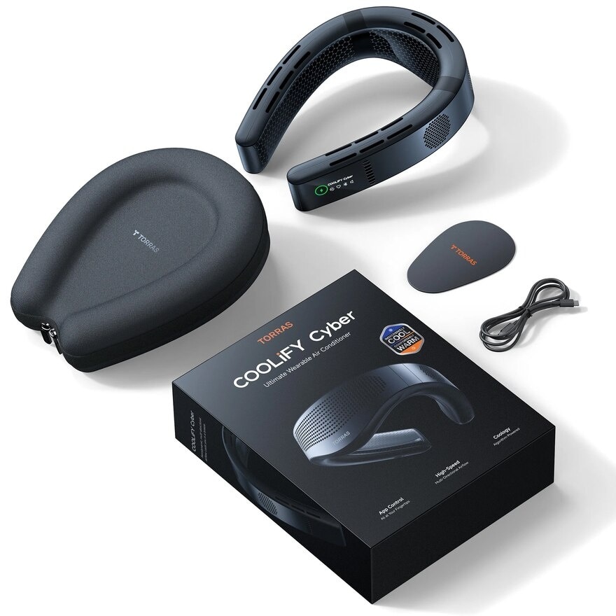 美品　TORRAS COOLIFY Cyber TORRAS [COOLIFY Cyber・2024 Flagship] Neck Air Conditioner