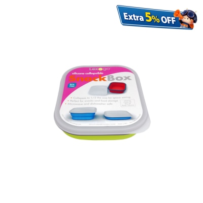 Lexngo Silicone Collapsible Snack Box(Medium)