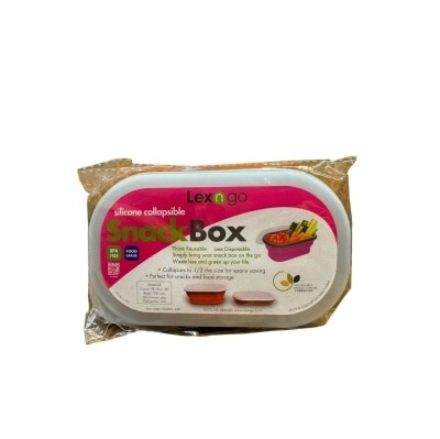 Lexngo Silicone Collapsible Snack Box(Small)
