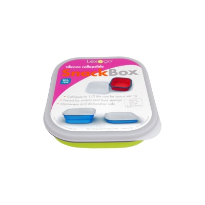 Lexngo Silicone Collapsible Snack Box(Medium)