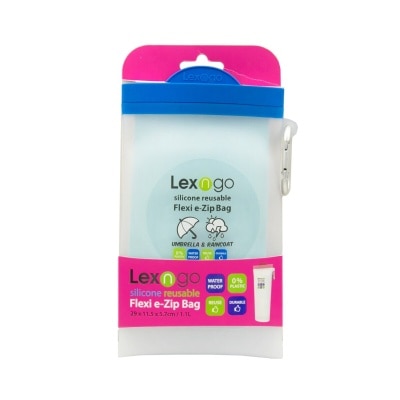 Lexngo Lexngo Silicone Flexi e-Zip Bag Long for Umbrella & Raincoat