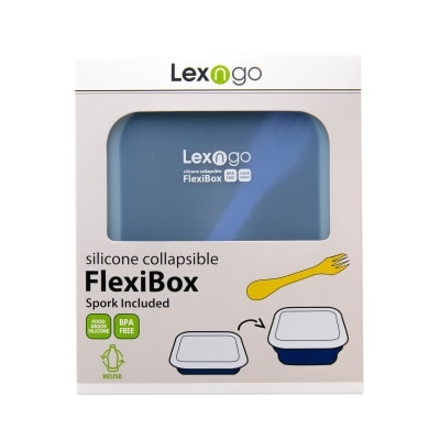 Lexngo 矽膠蓋可摺疊食物盒 (中)