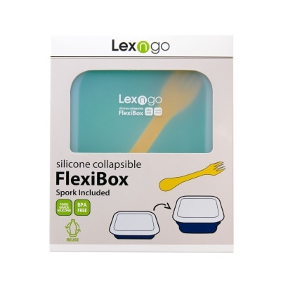 Lexngo 矽膠蓋可摺疊食物盒 (中)