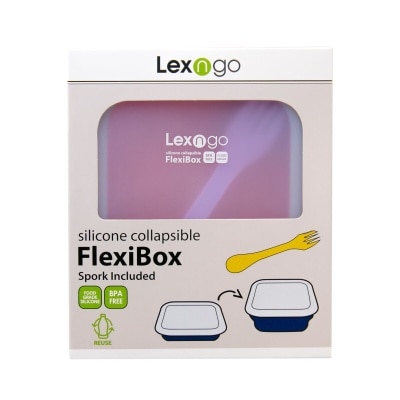 Lexngo 矽膠蓋可摺疊食物盒 (中)
