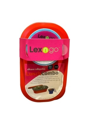 Lexngo 矽胶饭盒套装（小）