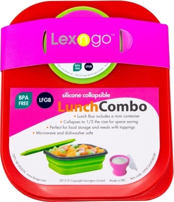 Lexngo 矽胶饭盒套装（大）