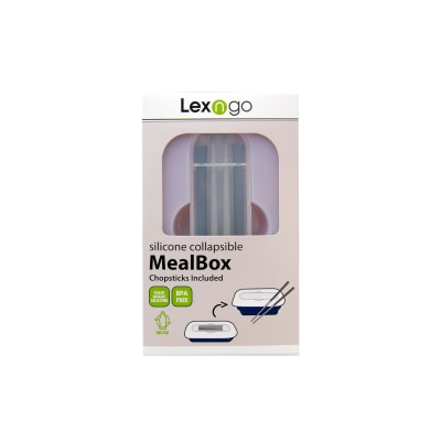 Lexngo Silicone Collapsible Meal Box with Chopsticks