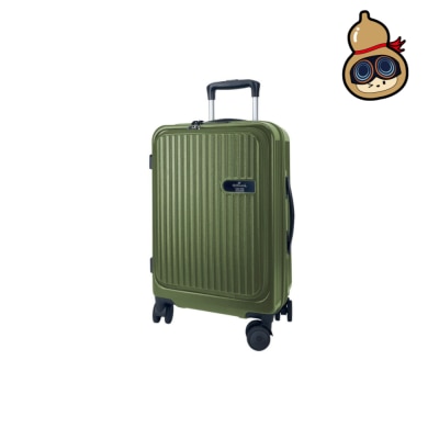 HALLMARK PC Japan Hinomoto wheels Front Opening Luggage with Zipper HM899T