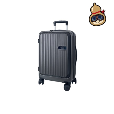 HALLMARK PC Japan Hinomoto wheels Front Opening Luggage with Zipper HM899T