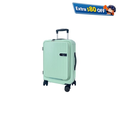 HALLMARK PC Japan Hinomoto wheels Front Opening Luggage with Zipper HM899T