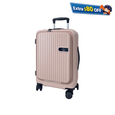 HALLMARK PC Japan Hinomoto wheels Front Opening Luggage with Zipper HM899T