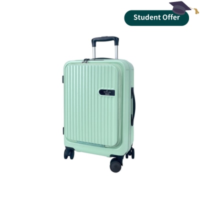 HALLMARK PC Japan Hinomoto wheels Front Opening Luggage with Zipper HM899T