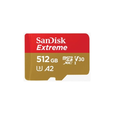 SanDisk SDSQXAV EXTREME 512GB microSDXC 存储卡