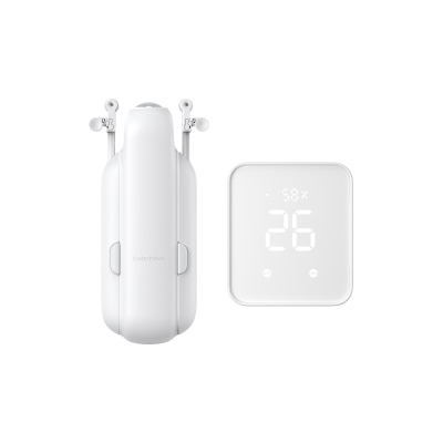 SwitchBot 智能窗帘套装 - I型轨道(第3代) X1, 四合一智能管家 X1 (CI3)