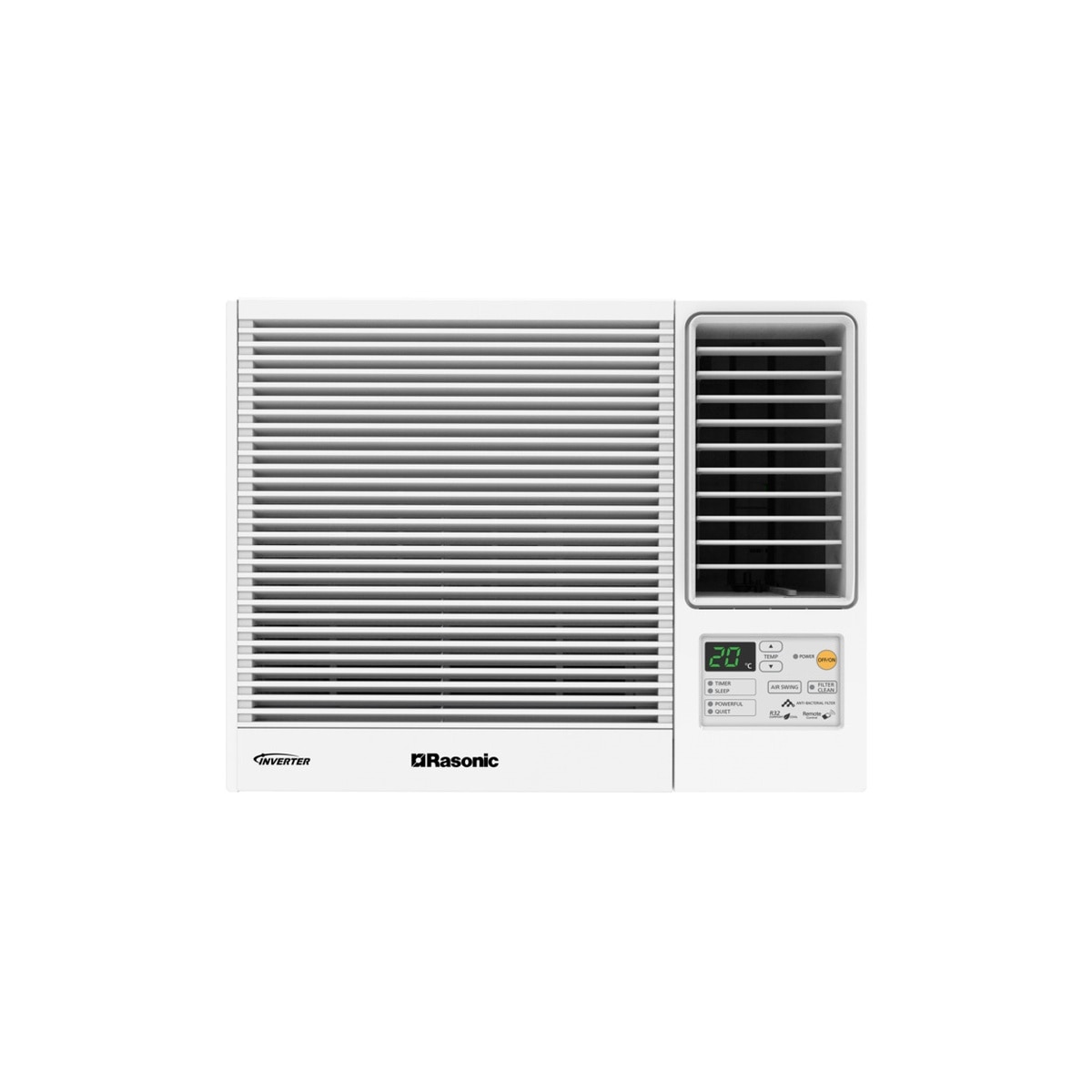 RASONIC 1HP R32 Inverter Plus Cool Only Window Air Conditioner - RC-SU90A