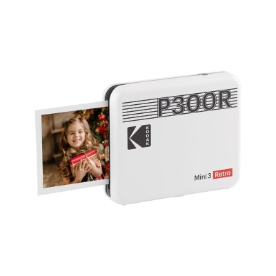KODAK P300RW Mini3 Retro 4PASS square Portable Photo Printer