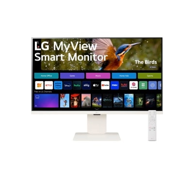 LG 乐金 32SR83U-W 31.5" 60Hz 4K UHD IPS 智能显示器 (搭载webOS)