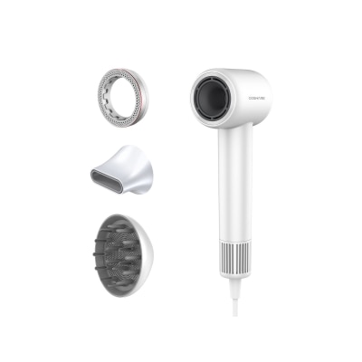 酷鯊 SuperFlow HD10B 白色 8億負離子護髮無葉風筒套裝