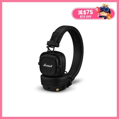 Marshall 馬歇爾 Major V 黑色 頭戴式藍牙耳機