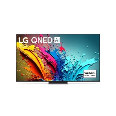 LG 乐金 QNED AI QNED86 4K 智能电视2024