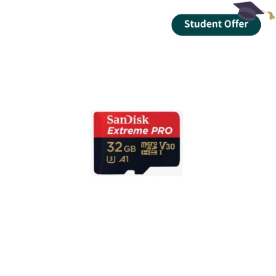 SANDISK SDSQXCG EXTREME PRO 32GB MICROSDXC Card