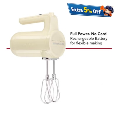 KitchenAid 5KHMB732GAC 無線 7 段速手提打蛋器 / 攪拌機