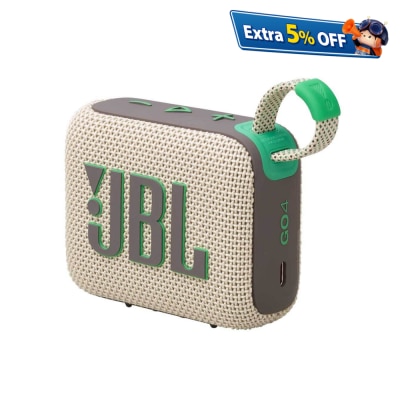 JBL JBL Go 4 Ultra-Portable Bluetooth Speaker - Sand Bluetooth Speaker