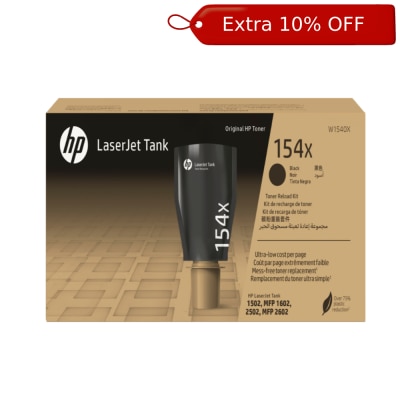HP 154X Black Original LaserJet Tank Toner Reload Kit